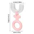 thumbnail image 3 of Dinosaur Style Children'S U-Shape Toothbrush For 360° Thorough Cleansing Whitening Massage Toothbrush U- Type Modeling Toothbrush For Children, Manual Toothbrush, 3 of 5