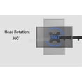 thumbnail image 3 of Desktop Clamping 360 Degree Single Monitor Holder 10"-27" LCD LED Monitor Mount Arm Loading 9.9kgs Each Head ,Easy to Use, 3 of 5