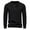 Black#men's henley shirts long sleeve waffle thermal, variant on Mens Beefy Henley Shirt Lightweight Long Sleeve Thermal 3 Button Pullover Sweatshirt Big & Tall Jersey Shirt with Pocket
