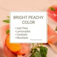 thumbnail image 7 of Monin - Peach Syrup, Fresh and Juicy Flavors, Great for Iced Teas, Lemonades, and Sodas, Non-GMO, Gluten-Free (750 ml, 25.4 fl.oz), 7 of 7