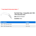 thumbnail image 2 of Fuel Tank Strap - Compatible with 1985 - 1999 Chevy Astro 1986 1987 1988 1989 1990 1991 1992 1993 1994 1995 1996 1997 1998, 2 of 2