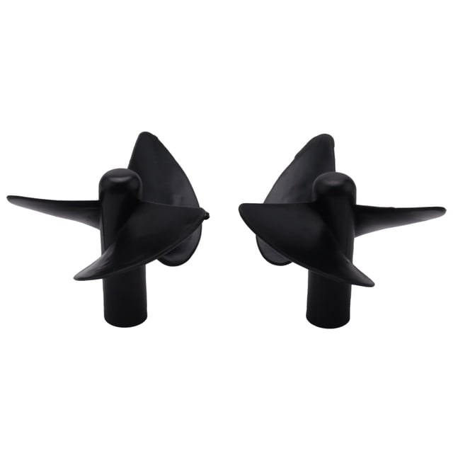 Pièces de Rechange pour Bateau RC, Ensemble d'Hélices pour Flytec 2011-5, Outil de Pêche, Appât, Chercheur de Poissons pour Bateau, Pièce de Navire, Hélice Positive et Inverse, 2 Pcs