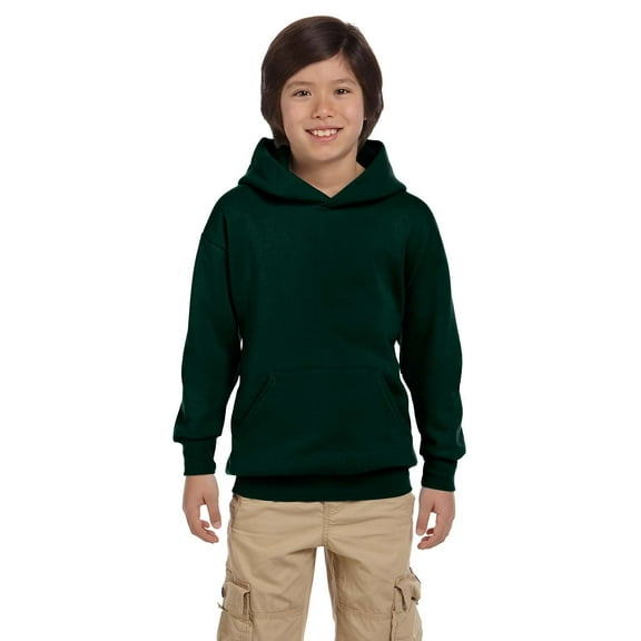 Hanes Youth 7.8 oz. EcoSmart 50/50 Pullover Hood - P473