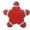 Red, variant on PENGXIANG Squeaky Latex Rubber Dog Toy Starfish for Small Medium Large Dogs，Interactive Floating Bouncing Toys for Soft Chewer Water Sports Fetch and Play(Red)