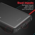thumbnail image 4 of Energizer MAX 5000mAh High Speed Portable Charger/PowerBank with USB-C UE5010_BK, 4 of 8