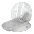 thumbnail image 2 of Dispensador De Agua De Mascotas, Forma De Caracol, Gavio De Gravedad Transparente Automática Sin Electricidad, 2.8L Gran Capacidad Para Beber Fuente Para Perros Gatos, 2 of 7