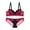 Hot Pink, variant on Training Bra Ladies Fashion Comfortable Breathable Push-Up Underwire Bra Ladies Cotton Thin Underwear Short Size Female Sports Bra, Style 5435, Black 36B