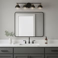 thumbnail image 4 of Fletcher 4 - Light Black Coastal / Farmhouse / Modern Farmhouse / Rustic Incandescent Steel Wall Sconce, 4 of 13