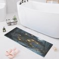 thumbnail image 3 of WOBOGO Warm Mushroom Room Carpet 39x20in Kitchen Bathroom Plush Absorbent Non-Slip Floor Mat, 3 of 8