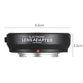 thumbnail image 4 of Anillo adaptador FOTGA OEM4 / 3 (AF) 4/3 a M4 / 3 Anillo adaptador de cámara Montura de lente de enfoque automático para lentes de montura Olympus 4/3 a lentes de montura Olympus M4 / 3 Cámaras Olympu Fotga Anillo adaptador, 4 of 7
