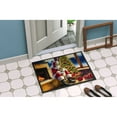 thumbnail image 4 of Carolines Treasures DAC4157JMAT 24 x 36 in. Unisex Shiba Inu & Santa Claus Doormat, 4 of 5