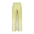 thumbnail image 4 of Pants for Women, Womens Fashionable Striped Printed Drawstring Wide Leg Pants, 4 of 5