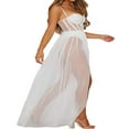 thumbnail image 4 of Robe Longue Décontractée en Maille Transparente pour Femmes, 4 of 6