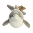 thumbnail image 7 of Aurora - Large Gray Eco Nation - 15" Dolphin - Responsibly Made Stuffed Animal, 7 of 7