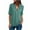 Light Blue#4, variant on Juebong Womens Short Sleeve Zipper V Neck Tops Sexy Ladies Tunic Shirt Blouses Tees Summer Chiffon Comfy Plus Size T Shirt