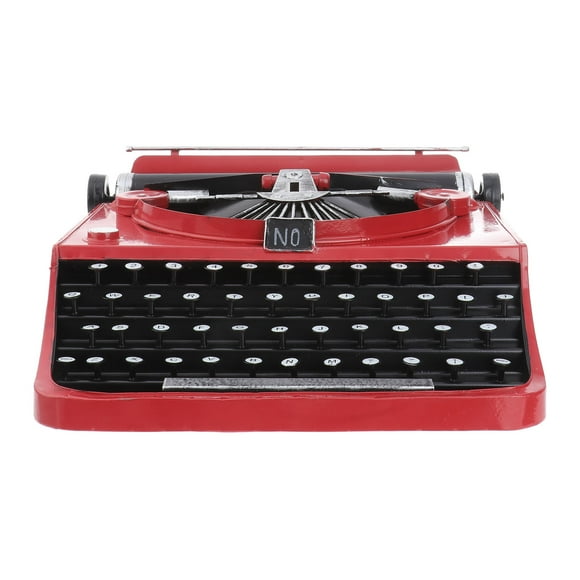 1Pc Vintage Typewriter Retro Typewriter Model Manual printer Photo Prop