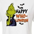 thumbnail image 3 of The Grinch - Grinch Happy Wholoween - Juniors Cropped Cotton Blend T-Shirt, 3 of 5