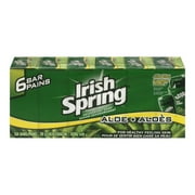 Irish Spring Bar Soap, Aloe, 6 Bars