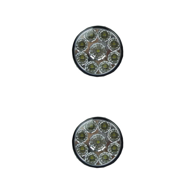 Kenally Daytime Running Light Kit Modification Front Lighting Set Accessories Lamp Vehicle Modified Lamps Assembly Fog Component 2piezas