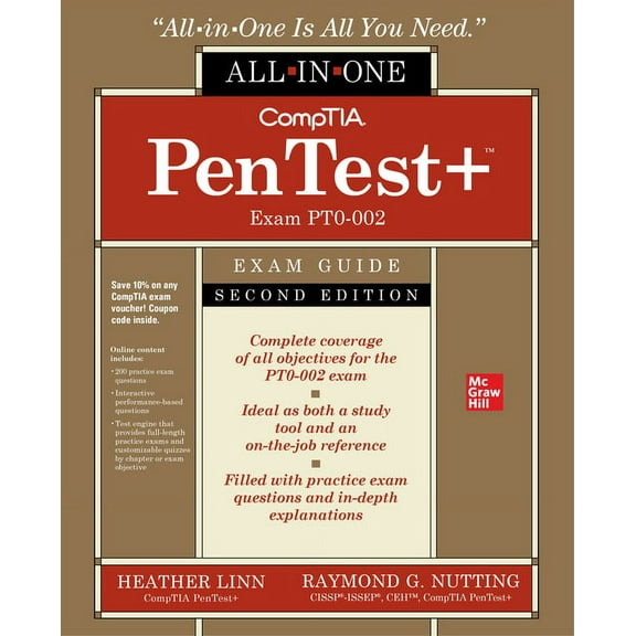 Comptia Pentest  Certification All-In-One Exam Guide, Second Edition (Exam Pt0-002), (Paperback)