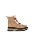 thumbnail image 3 of Free Assembly Women's Lace-Up Faux Shearling Booties, 3 of 7