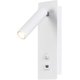 thumbnail image 1 of Luces de pared Dormitorio Lámpara de pared LED Escalera interior Aplique de pared Interruptor de cabecera/LED 3W Cree Cob/Pasillo Garajes Hoteles Rotación de 360 ​​​​grados Blanco 3000, 1 of 5