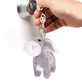 thumbnail image 2 of Cute Animal Keychain Stuffed Donkey Key Ring Cartoon Pendant Hanging Bag Decoration, 2 of 8
