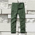 thumbnail image 2 of LIUJUNSHOP Streetwear Men's Cargo Pants 2024 Autumn Mens Cargo Pants -Color Casual Trousers with Functional Utility Pockets for, 2 of 4