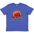 thumbnail image 3 of Inktastic Pizzasaurus Youth T-Shirt, 3 of 5