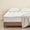 White, variant on Ultra-Soft Cooling 2" Mattress Topper (Full, Light Blue)