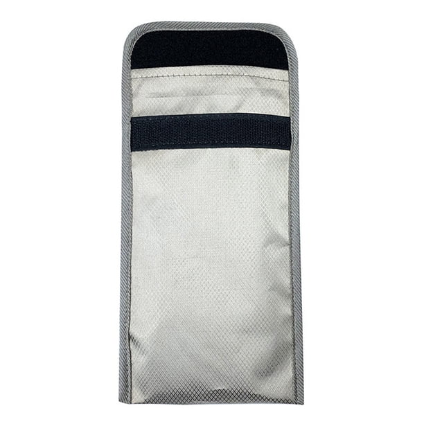 Bolsa de seguridad - Teléfono celular Anti-seguimiento Anti-espionaje Bolsa de bloqueo de señal Bolsa protectora Funda tipo billetera para protección de privacidad del teléfono celular