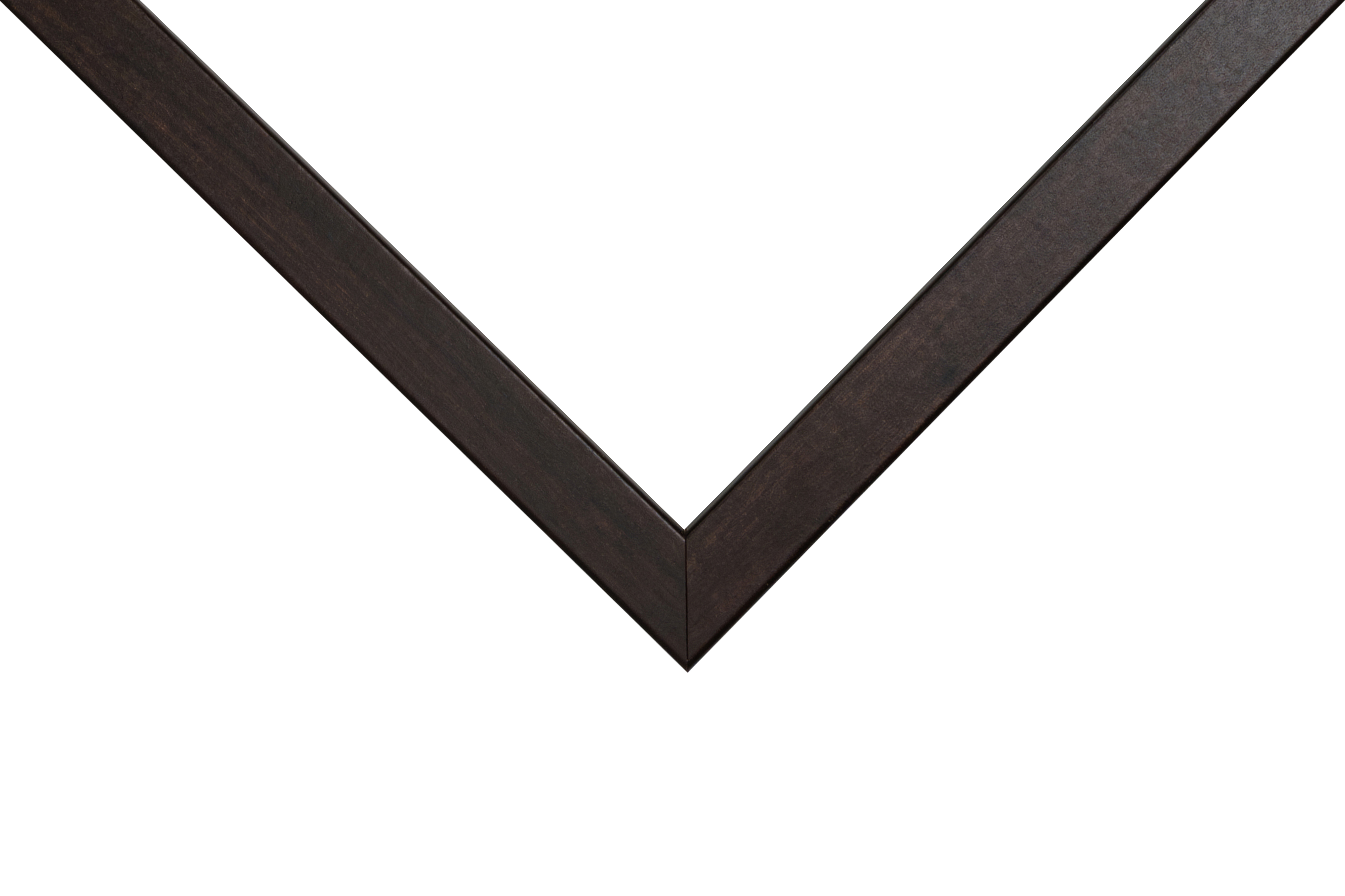18x24 Picture Frame Brown Corporate Thin Style 72036 , 0.75 Inch MDF Moulding , Includes Acrylic and Backing , Wall Display Frame for Art, Posters, or Photos , Frame USA