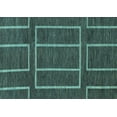 thumbnail image 1 of Ahgly Company Indoor Rectangle Abstract Light Blue Modern Area Rugs, 4' x 6', 1 of 4