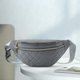 thumbnail image 4 of 2x Riñonera Duradera, Mochila Con Eslinga, Riñonera De Viaje, Cartera Para Mujer, Color Gris, 4 of 7