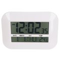 thumbnail image 1 of Desktop Wall Mounted Alarm Clock, Large Screen Multilingual Settings Electronic Alarm Clock 8 Different Languages  For Bedroom For Office, 1 of 8