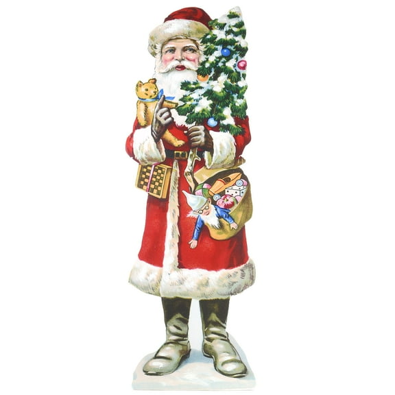 National Tree Company 35" Santa Claus Easel-Back Decoration