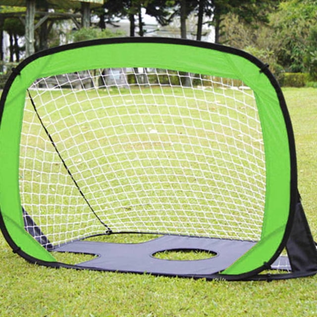 Portería de fútbol plegable, portería de fútbol plegable para niños para deportes al aire libre, portería de fútbol de alto rendimiento