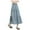 BU2, variant on YOUSNH Women's Casual Denim Long Skirt with Elastic Waist A Line Skirt Womens Skirts BU1 S