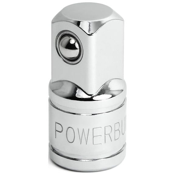 Powerbuilt 3/8 in. Drive (F) X 1/2 in. Drive (M) Socket Adapter - 641500