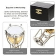 thumbnail image 4 of Miniature Timpani Model Set, Miniature Timpani Model Exquisite High Realism Copper and Composite Wood Smoothly Polished   for Graduations for Party, 4 of 7