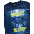 thumbnail image 3 of Quad Seven Boys' Pajama Set - 2 Piece Long Sleeve Sublimation Top and Pajama Pants for Boys (8-18), 3 of 7