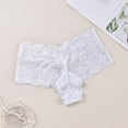 thumbnail image 2 of Womens Large Underwear Underwear Bikini Women Pack, Women's Large Size High Waist Breathable Thin Thong Lace Breathable Seamless Underwear, 2 of 3