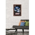 thumbnail image 2 of NFL New York Giants - Neon Helmet 23 Wall Poster, 14.725" x 22.375" Framed, 2 of 5