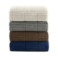 thumbnail image 2 of Comfort Classics Williams Oversized Plush Down Alternative Filled Throw, 60x70, Ivory, 2 of 4