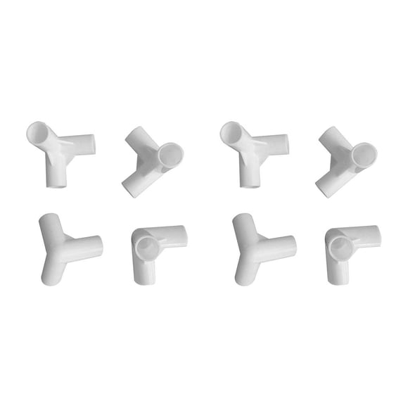 Soidarity Spare Parts Feet Corners ways Connector Intubation for Trip Awning Tent 4pc 2piezas