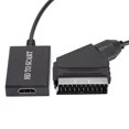 thumbnail image 5 of Adaptador de vídeo Plug Play de alta claridad, plástico, 1080p, rendimiento estable, Scart a HDMI compatible, 5 of 5