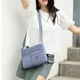 thumbnail image 4 of Bolso bandolera para mujer, impermeable, ligero, informal, tipo bandolera, bolso de hombro, bolso escolar, 4 of 5