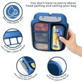 1300ML Bento Lunch Box ,4 Compartments BPA Free Bento Box Sealed Leak