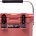thumbnail image 6 of CAMP-ZERO 10 Liter 10.6 Quart Cooler with 2 Molded In Cup Holders, Coral, 6 of 10