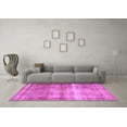 thumbnail image 3 of Ahgly Company Indoor Round Persian Pink Traditional Area Rugs, 7' Round, 3 of 4
